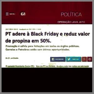 Sexta-feira Black Friday do PT