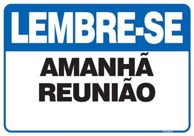 lembre-se.amanhã.reunião