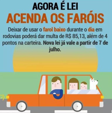 farol-baixo-dia-noite-nova-lei-uso-de-farol-acesso