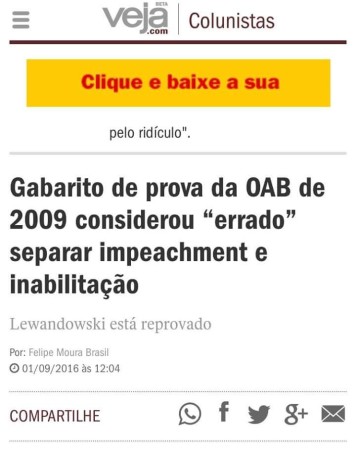 GABARITO DA OAB NACIONAL